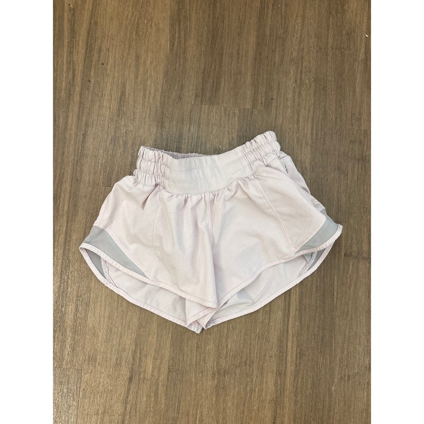 Lululemon Pale Pink Short Athletic Shorts Sz 0