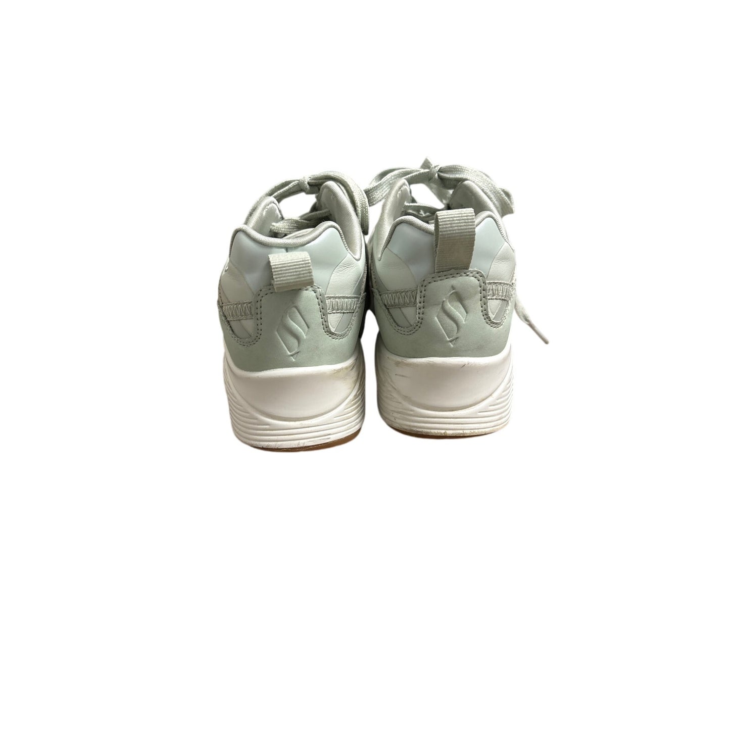 Skechers Sage Green Air-Code Memory Foam Tennis Shoes Sz 3
