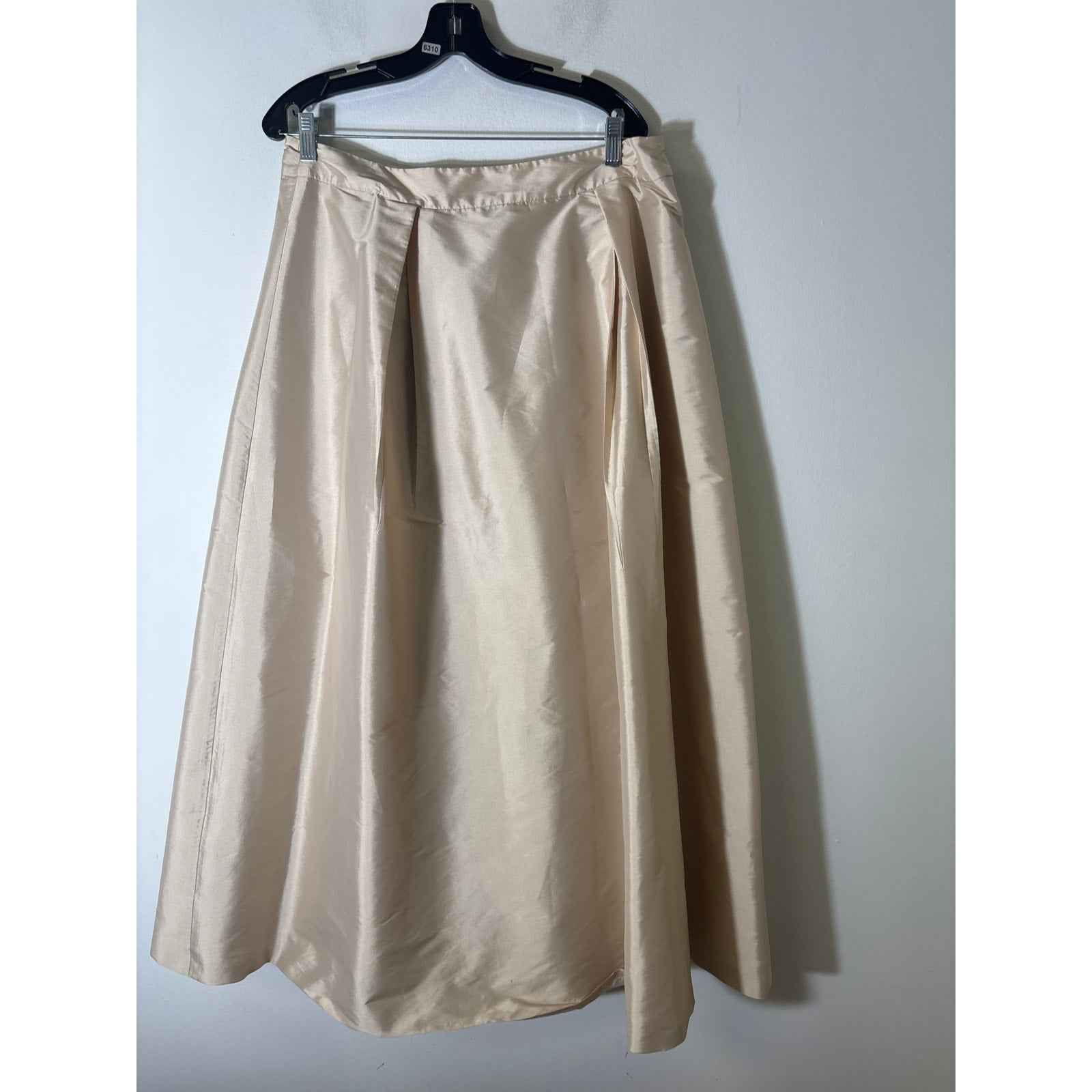 Rickey Freeman Terry Jon Champagne 2 Piece Floor Length Ball Skirt Sz 16