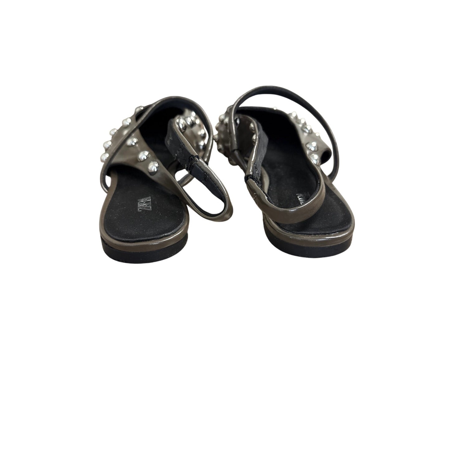 Zara Bown Studdened Pointed Toe Flats Sz 37 (7)