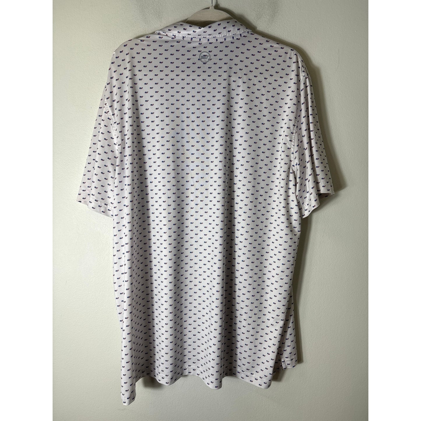 Mens Vineyard Vines White OTG Sankaty Polo Style Shirt Sz XL