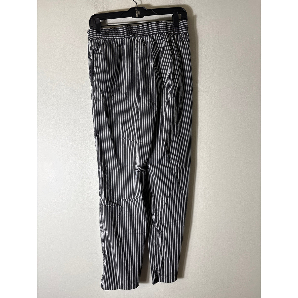 Lioness Black and White Stripe Loose Fit Pants Sz S