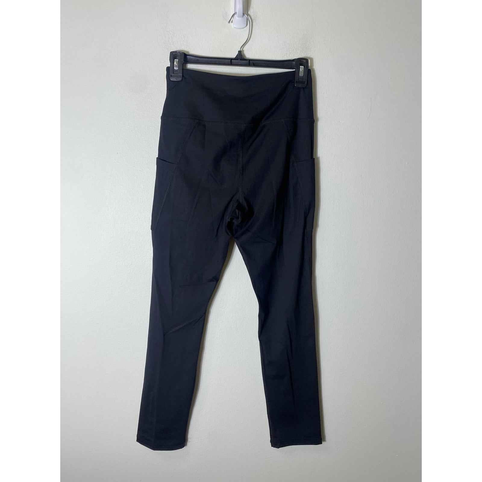 NWOT By Together Black Exercise  Leggings 2 pockets Sz S