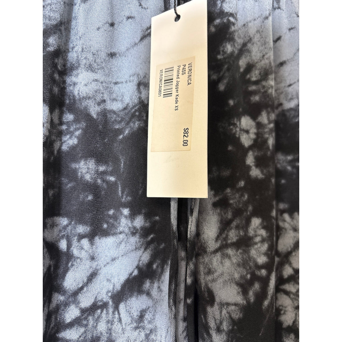 NWT Veronica M. black and grey joggers Sz XS