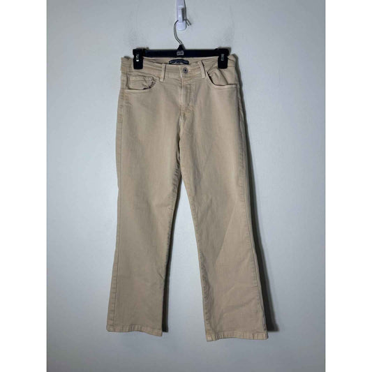 Elliot Lauren Almond Straight Leg Jeans Sz 6