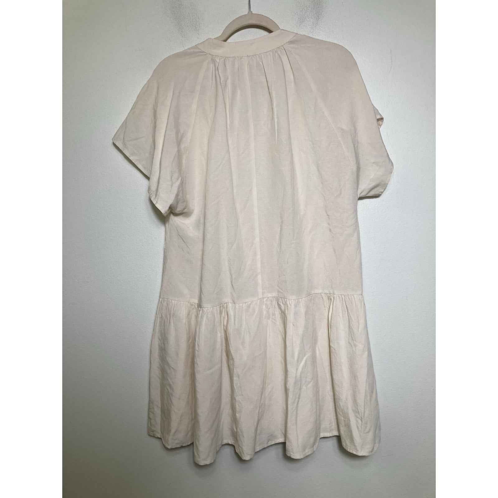 Apiece Apart Off White Mini Dress Sz 6
