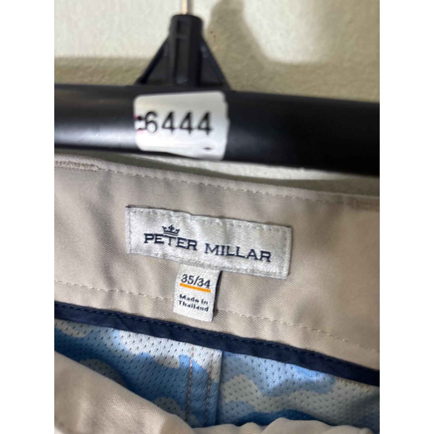 Mens Peter Millar Light Tan Khaki Pants Sz 35/34