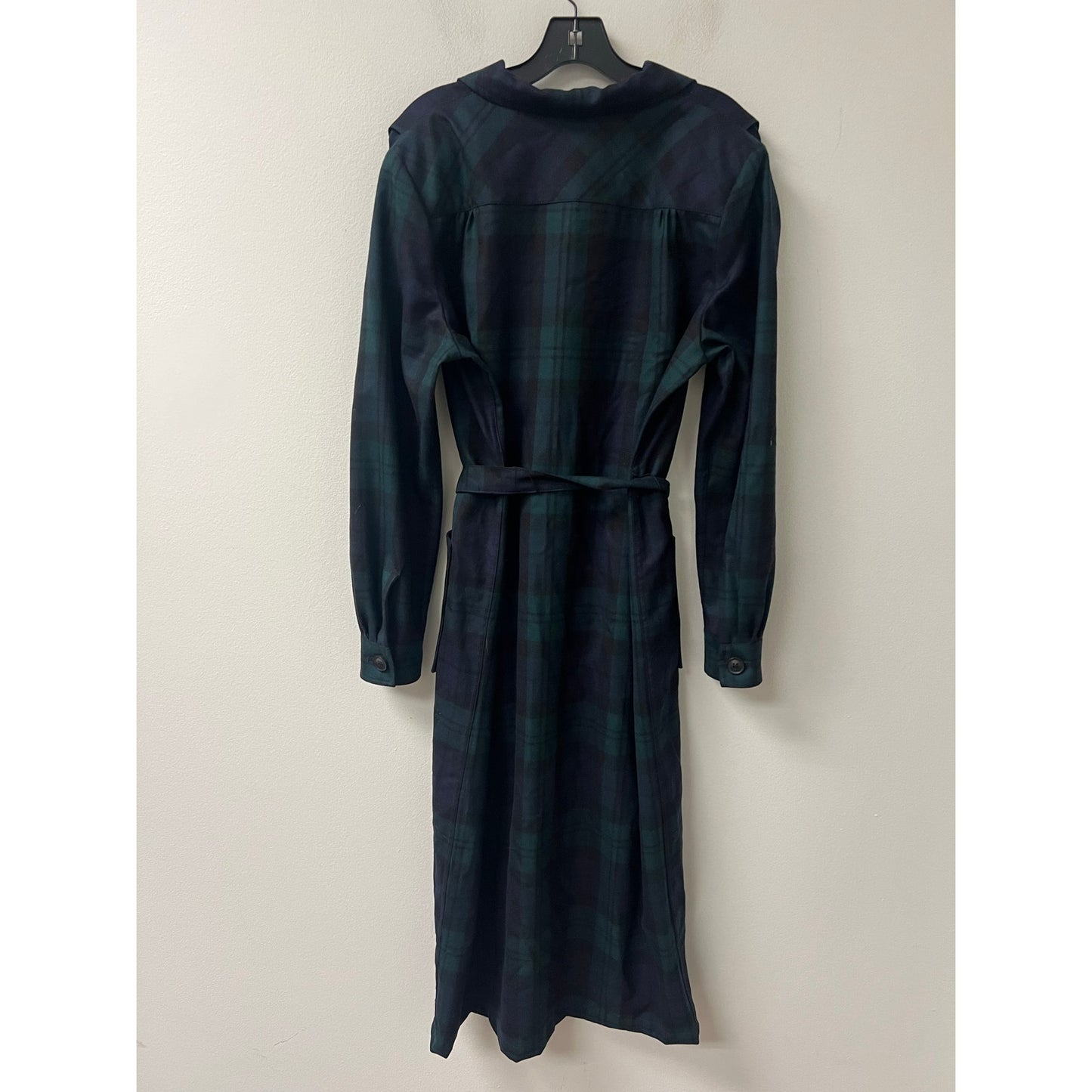 Pendelton Dark Green Plaid Long Sleeve Dress Sz XL