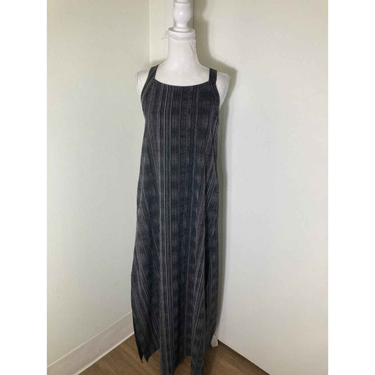 Athleta Black and White Athletic Maxi Dress Sz xs