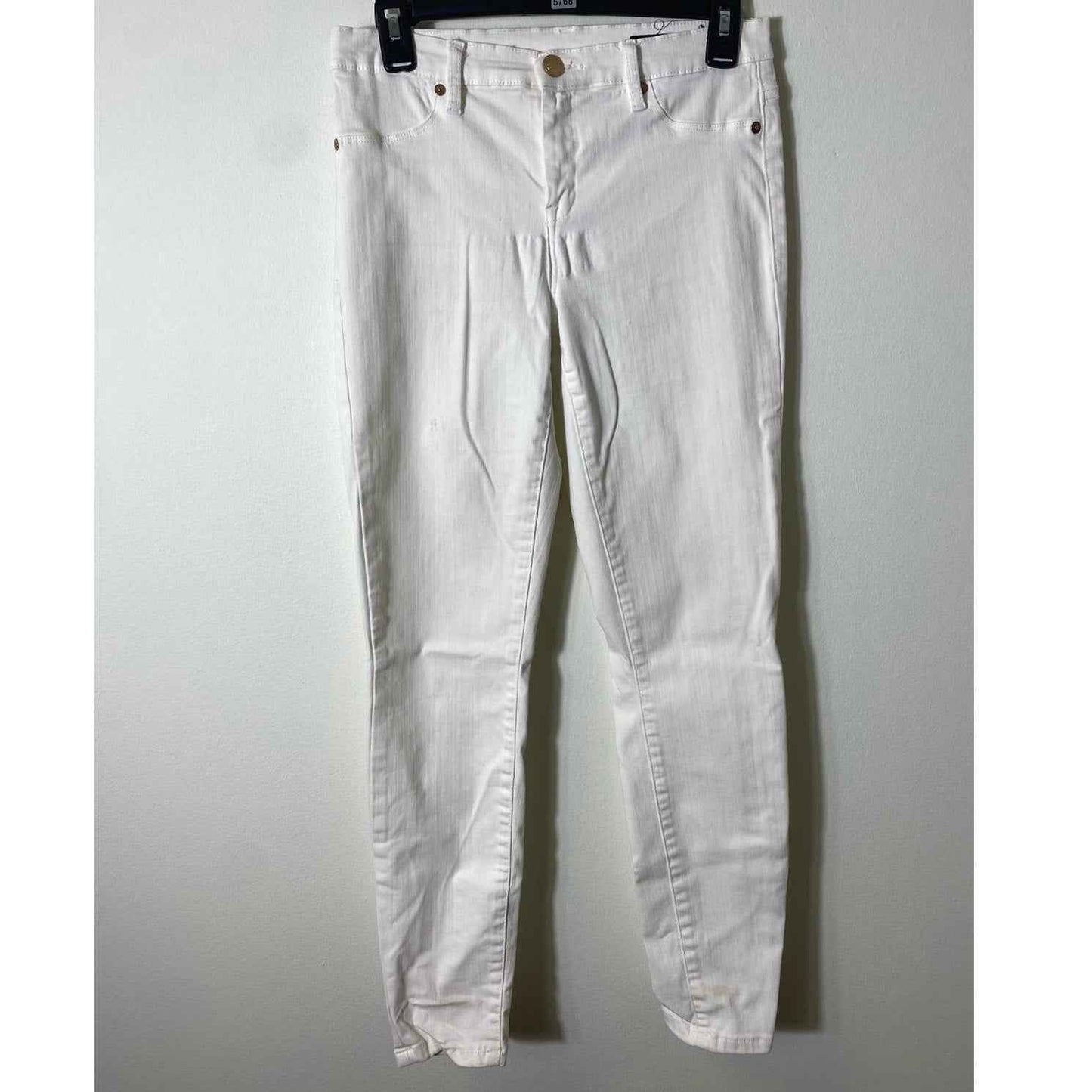 Blank NYC White The Mercer Skinny Ankle Jeans Sz 28s
