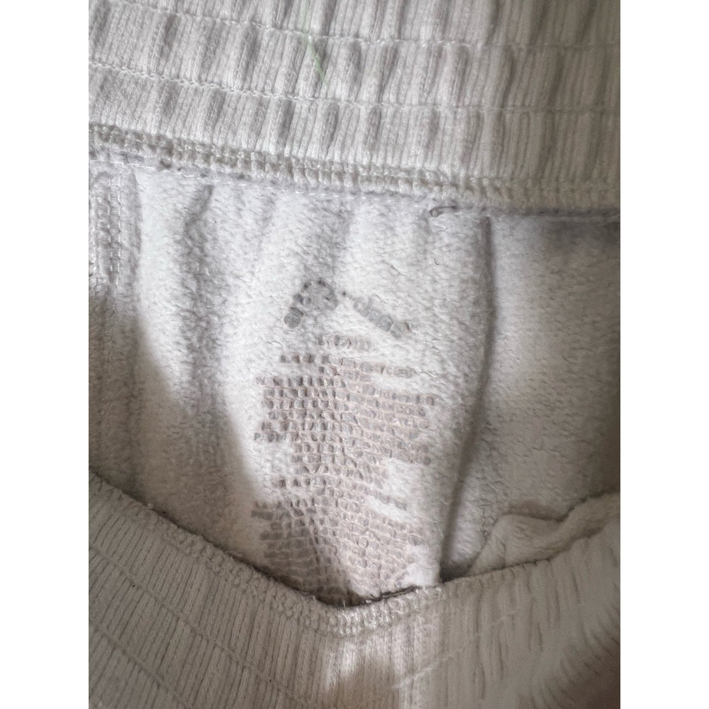 Girls Art Class Large white sweat pants with pink emblem