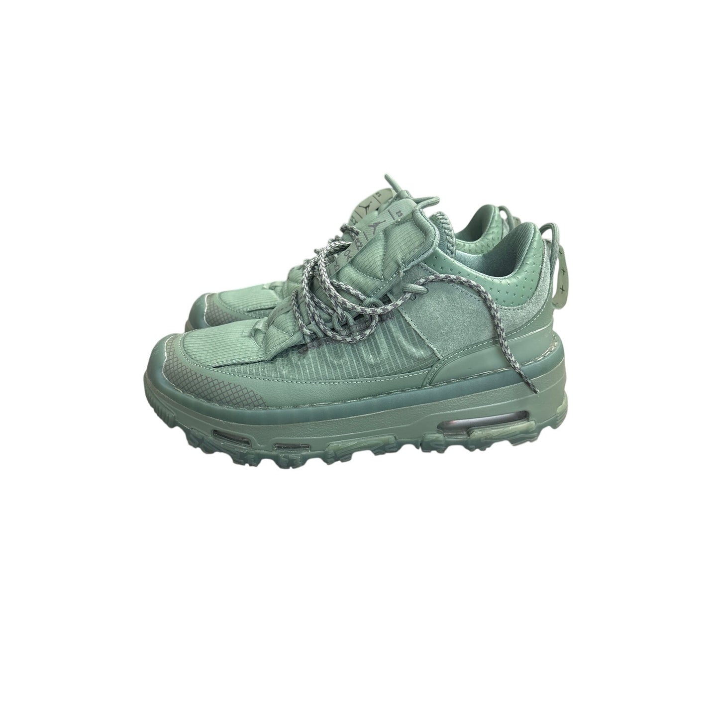 Nike Air Jordan Green Teenis Shoes Sz 8