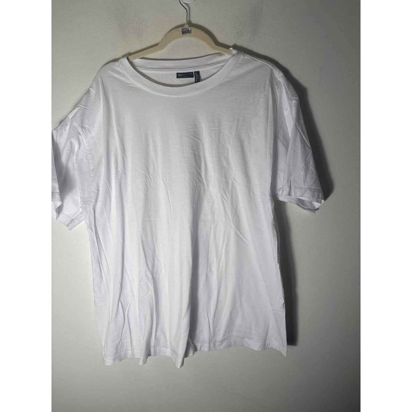 ASOS Designs White Short Sleeve Crew Neck Maternity Tee Shirt Sz 10