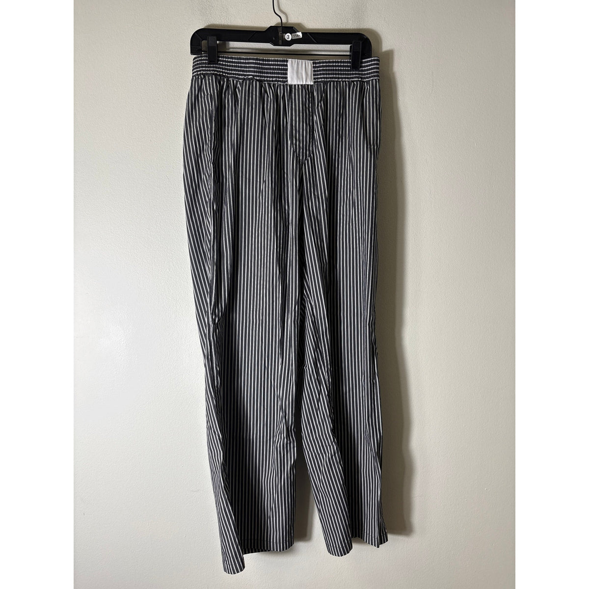 Lioness Black and White Stripe Loose Fit Pants Sz S