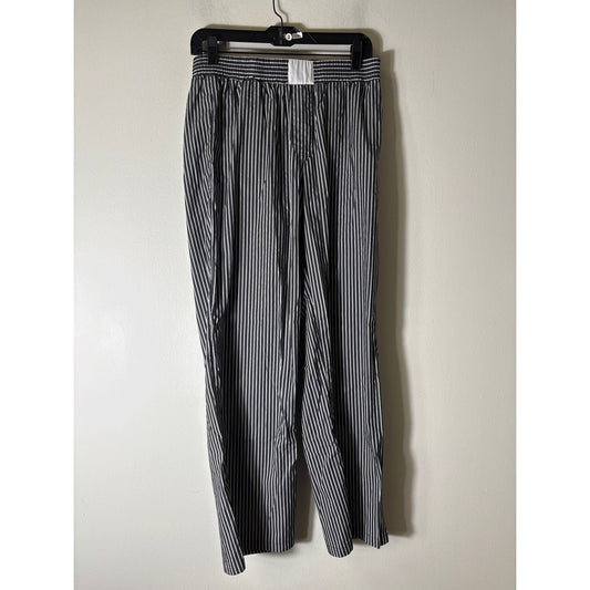Lioness Black and White Stripe Loose Fit Pants Sz S