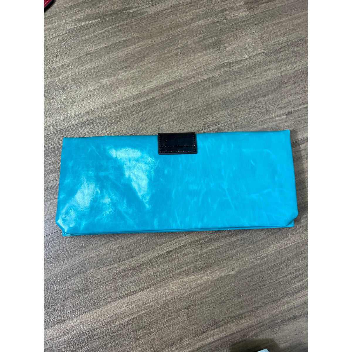 Shiraleah Teal Blue Foldable Clutch
