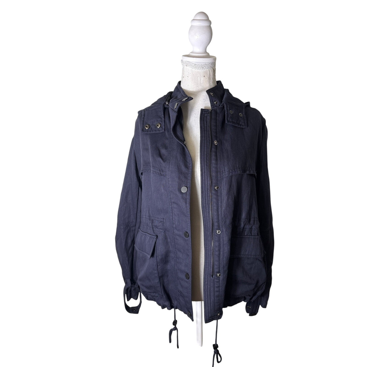 Vince Navy Utility Jacket Sz Xs