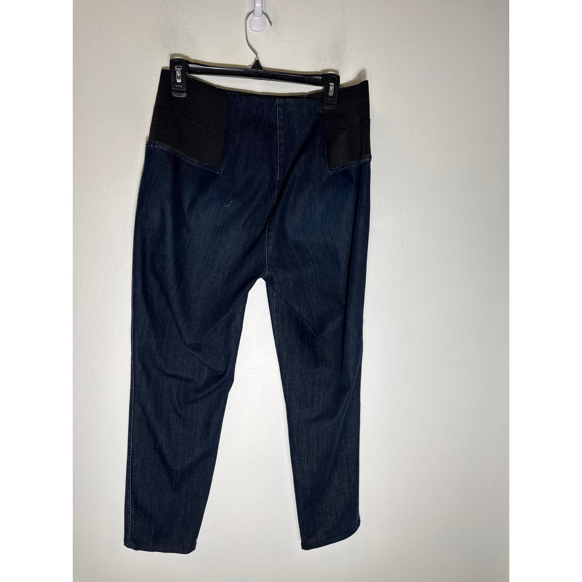 Lafayette 148 Dark Denim Pull On Pants Sz L