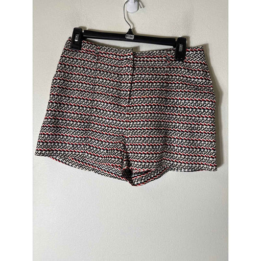 Elizabeth and James Black and Red Short Shorts Sz 2