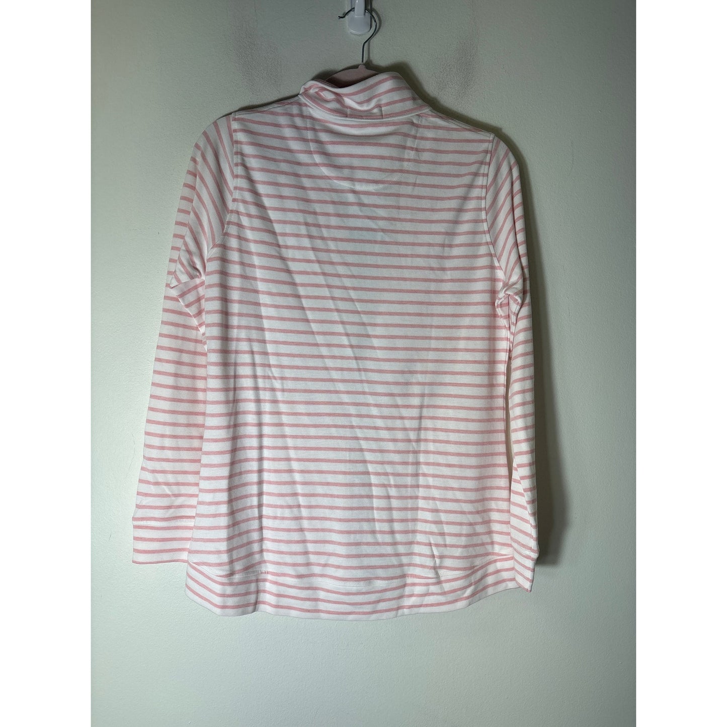 NWT Magnolia Lane Pink Stripe Masters Zip Up Jacket Sz M