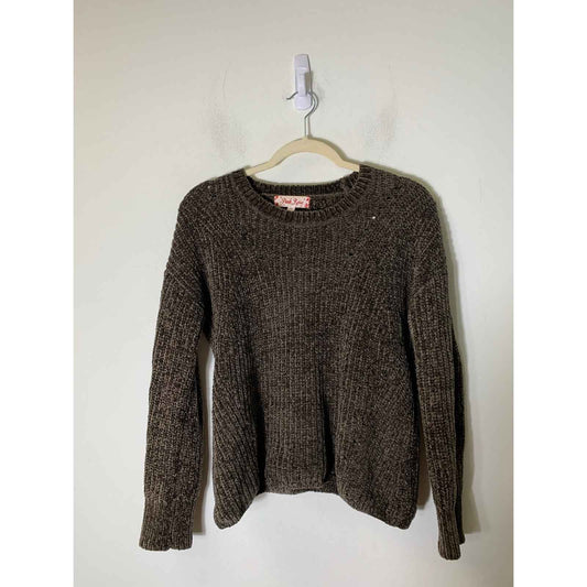 Bundle Of Two Chenille Pullover Sweaters Sz m