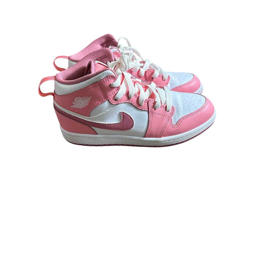 Girls Nike Air Jordan Pink High Tops Sz 2.5