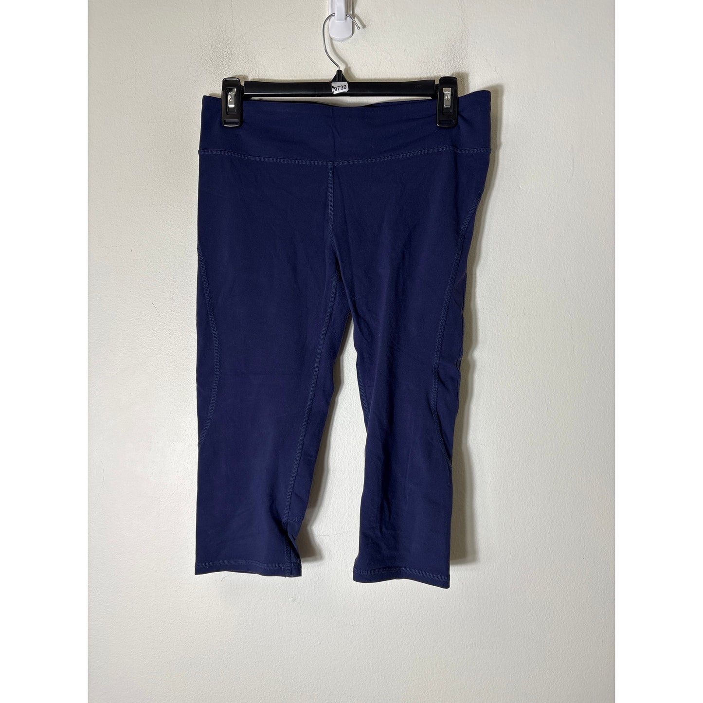 Alo Yoga Navy Blue AThletic Cropped Pants sz L