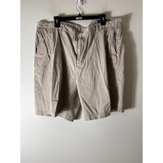Mens Vineyard Vines Khaki Cotton Flat Front Shorts Sz 42