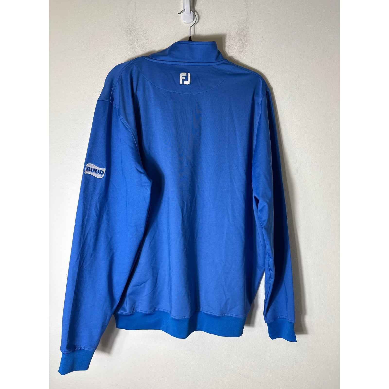 Mens NWT Foot Joy Long sleeve Quarter Zip Pullover Sz L