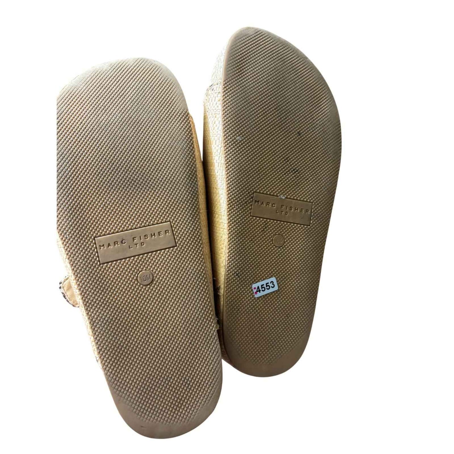 Marc Fisher Rafia Solea Sandals Sz 10