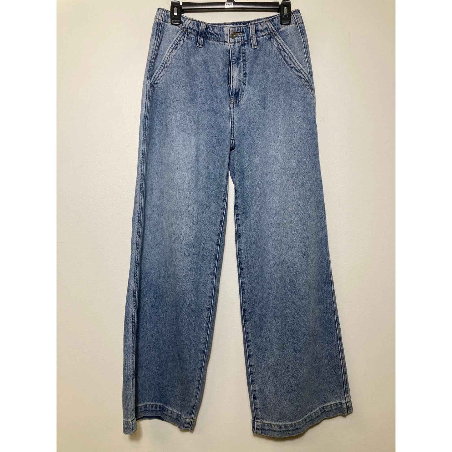 DAZE Medium Wash Wide Leg Denim Jeans Sz 26