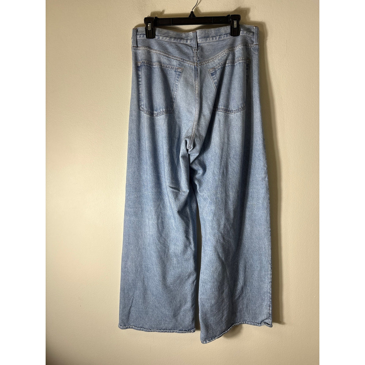 Rag & Bone Light Wash Cotton Wide Leg Jeans Style Pants Sz 30