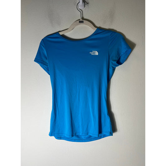 The North Face Blue Shortsleeve Dri Fit Shirt Sz XS
