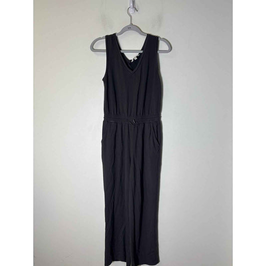 Garnet Hill Black Knit Romper Sz XS