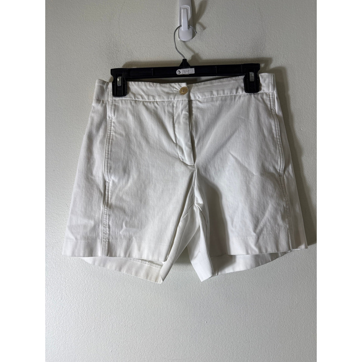 Ann Taylor Cotton White Short Shorts Sz 2