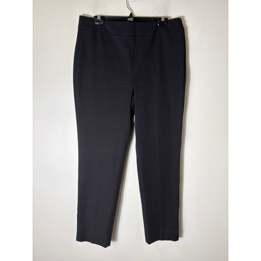 Talbots Black Chatham Ankle Pant Sz 14