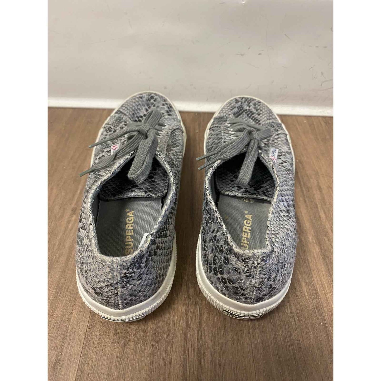 Superga Snake Skin Sneakers Sz 8.5