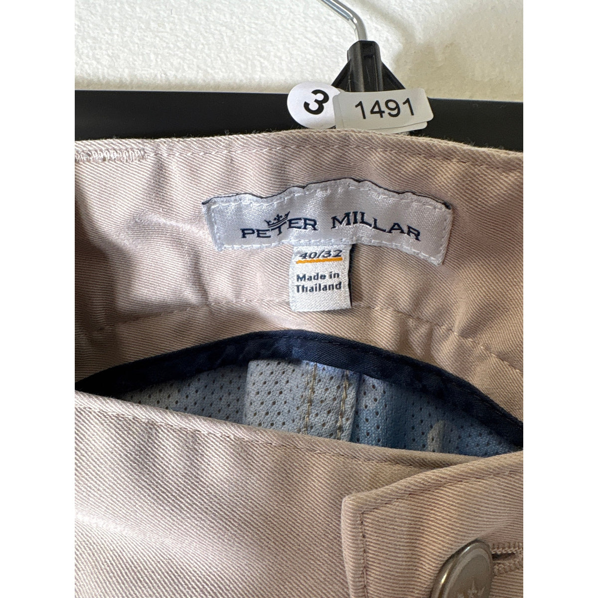 Mens Peter Millar Khaki Slacks. sz 40/32