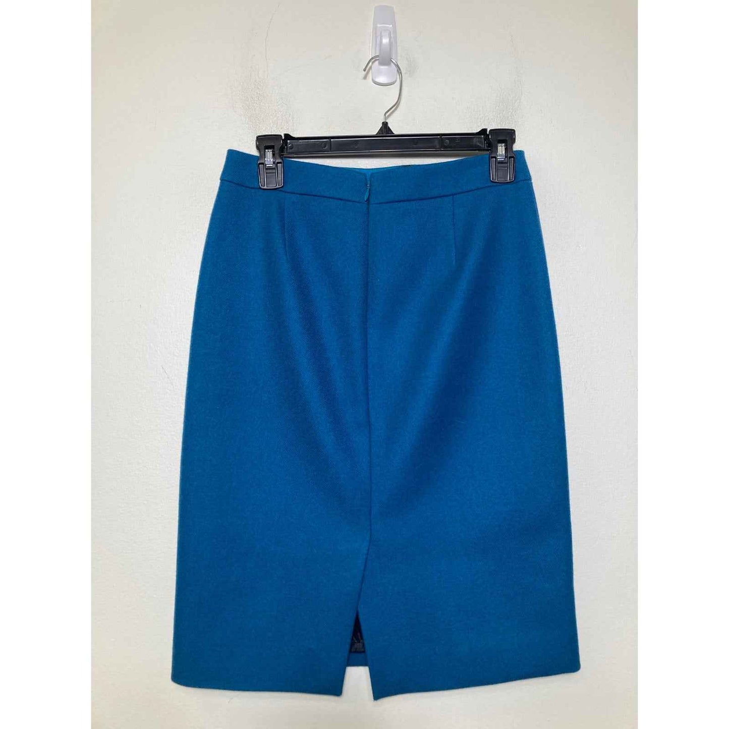 J Crew Teal No 2 Pencil Skirt Sz 0