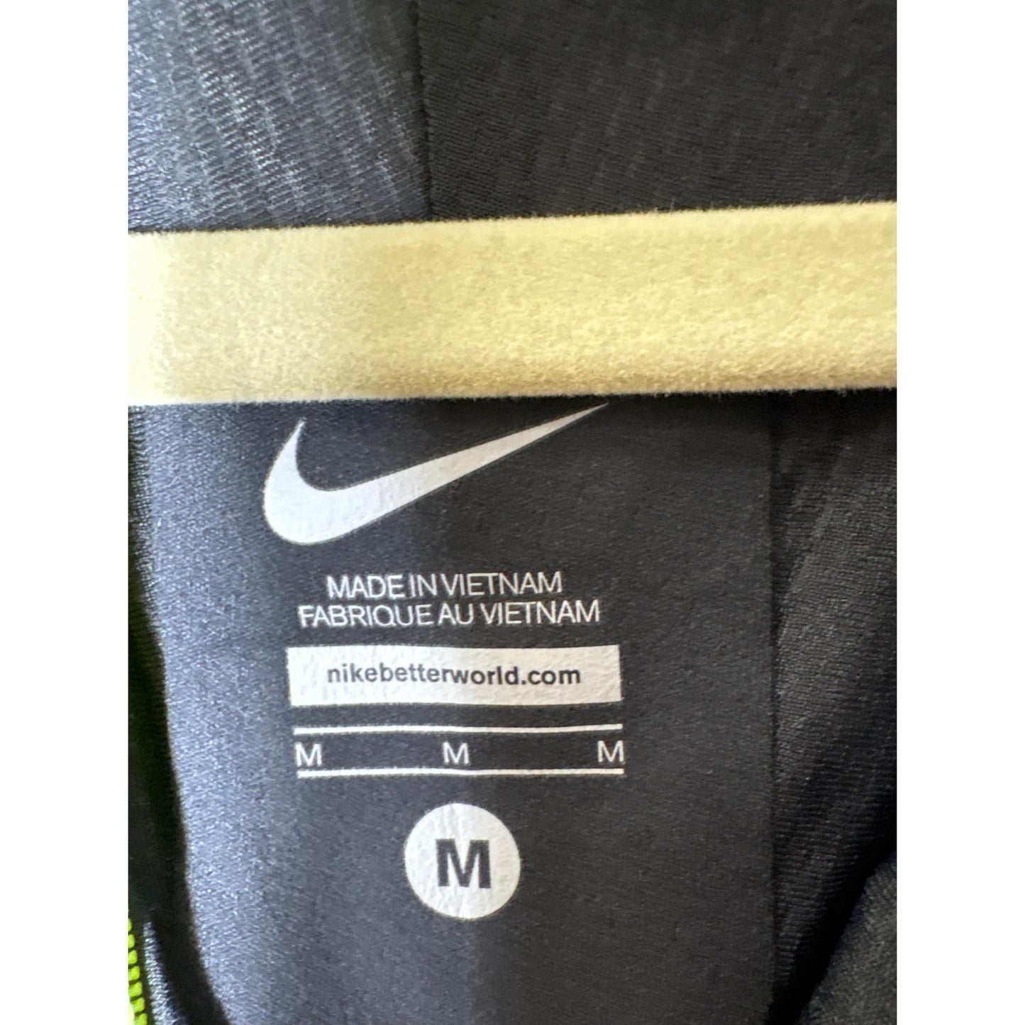 Nike Black Hooded Lightweight Jacket Sz M