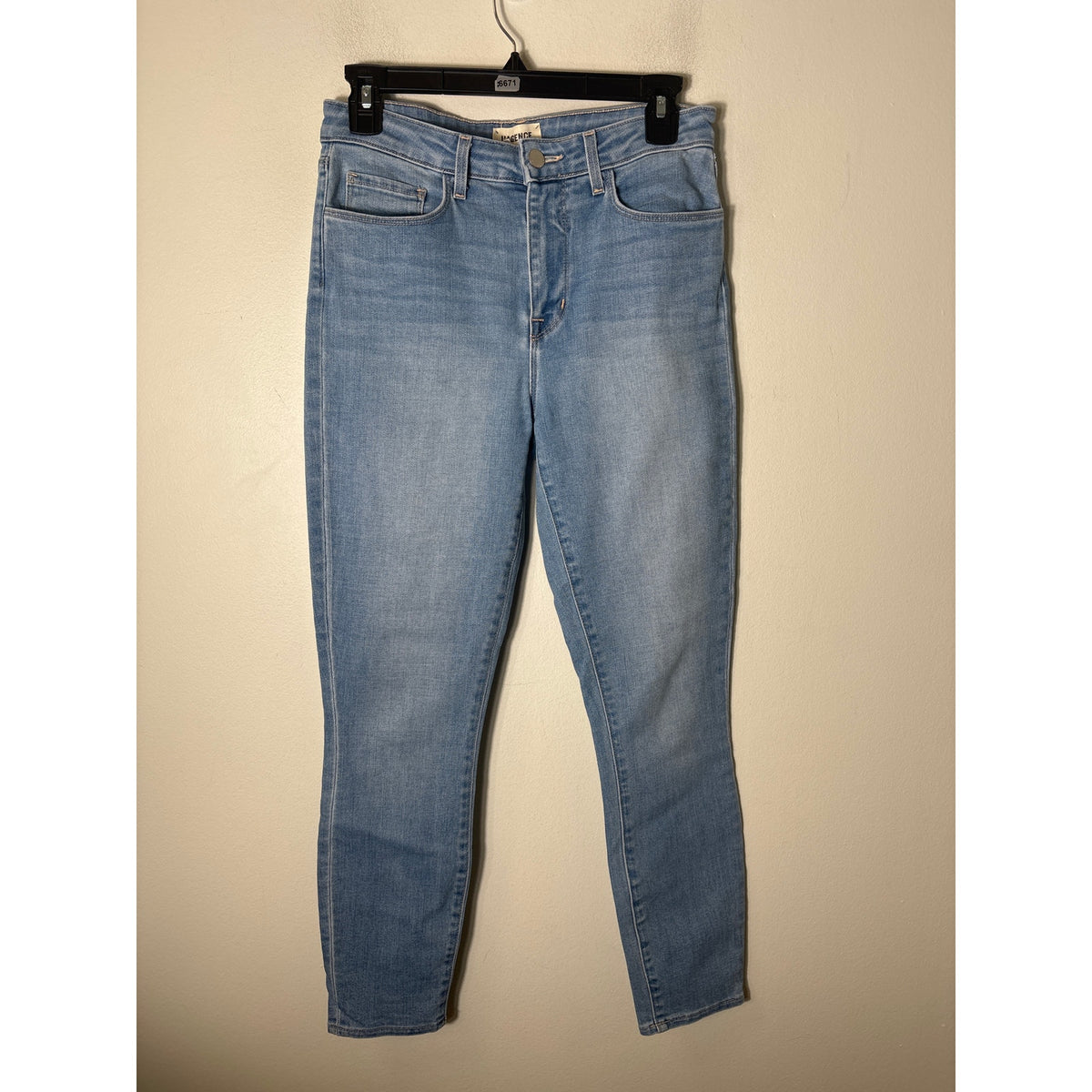 L'Agence Margot Skinny High Rise Jeans Sz 27