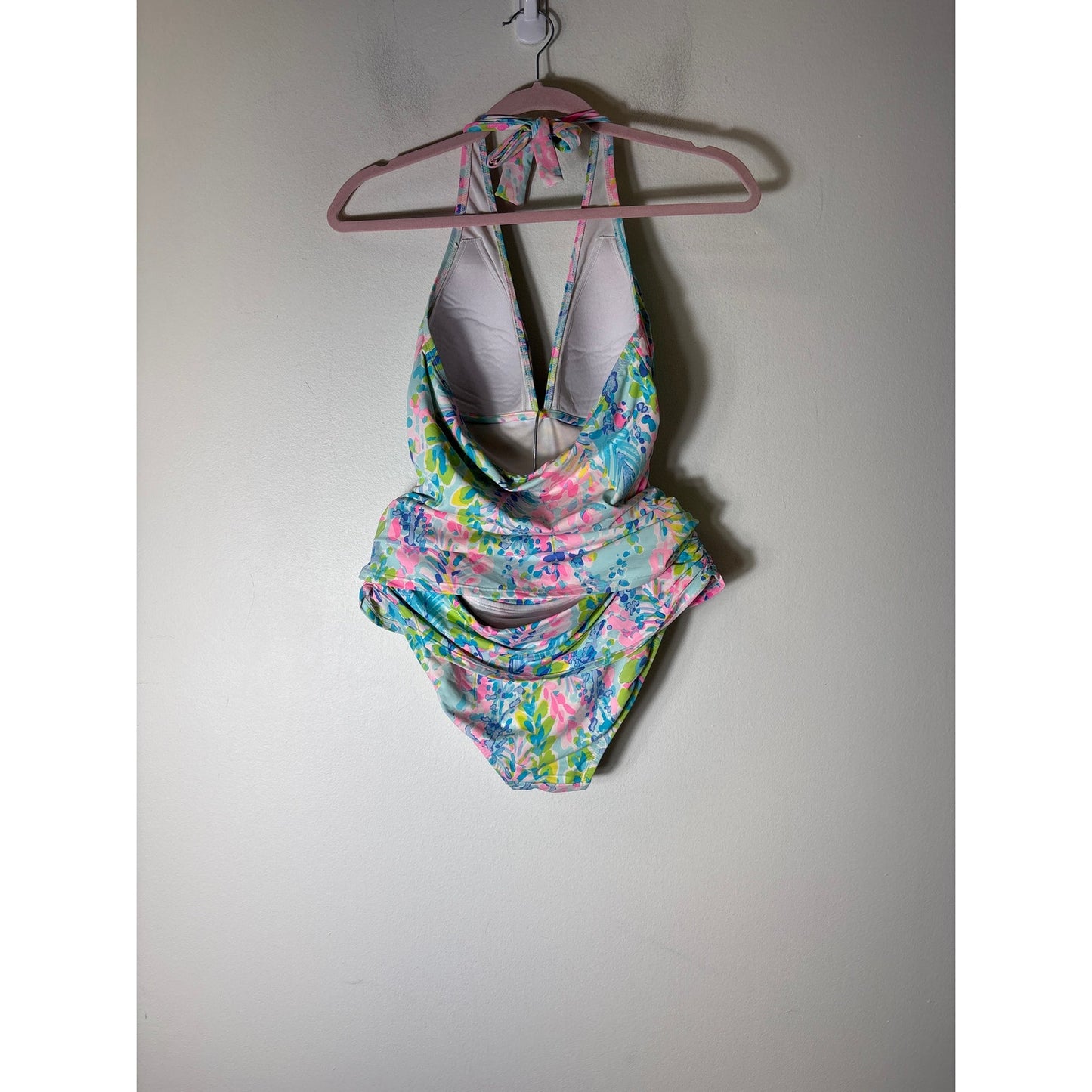 Lilly Pullitzer Pastel Two Piece Tankini Sz 8