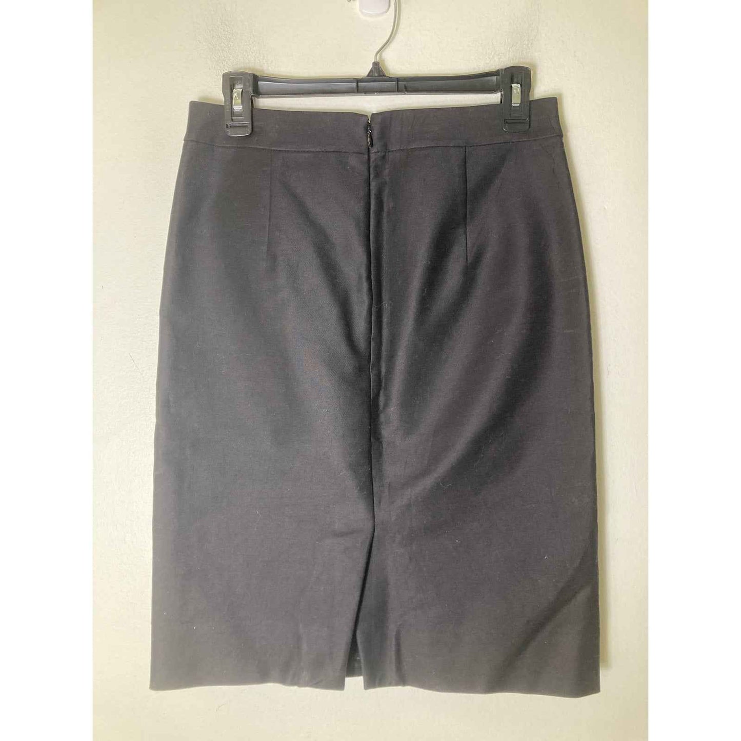 J. Crew Black No. 2 Pencil Knee Length Skirt Sz 2