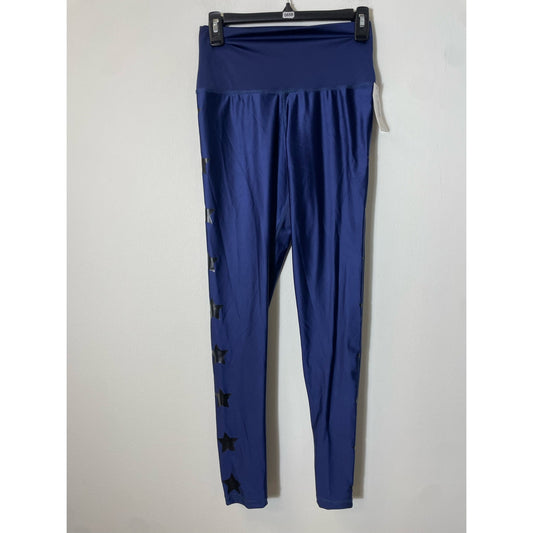 NWT Women's Eleven Eleven Navy Blue Leggings Sz L