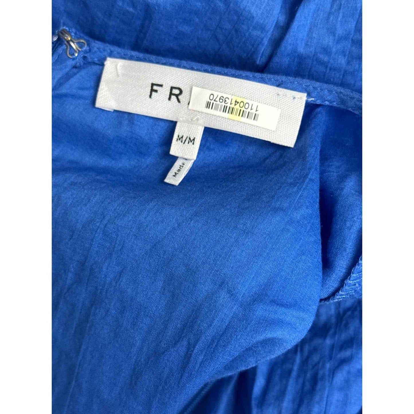 Frame Cobalt Blue Sleeveless Maxi Dress Sz M