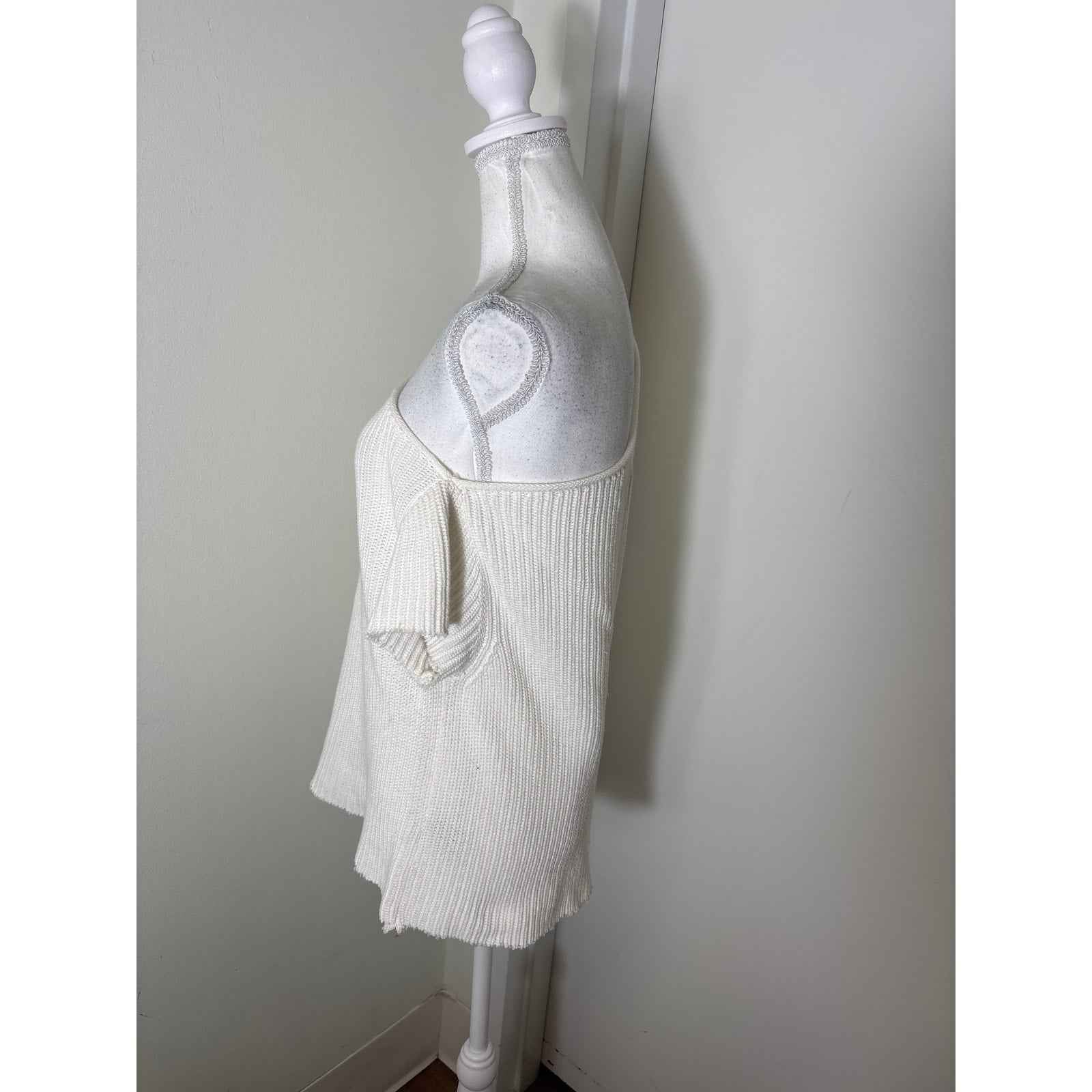 RtA White Sweater Top Sz XS