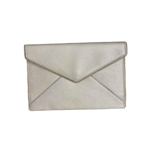 Rebecca Minkoff Gold Envelop Clutch 11"x8"