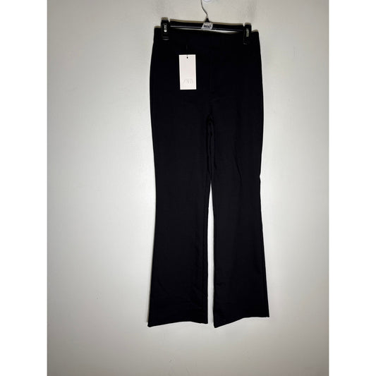 NWT Zara Black Straight Leg Ankle Pants Sz S