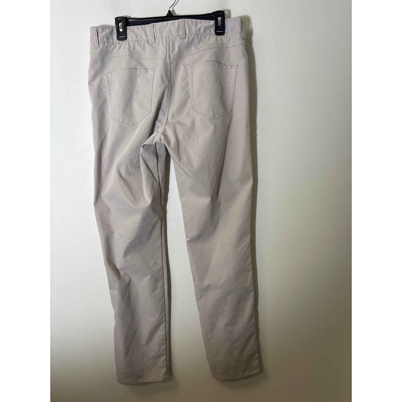 Mens Peter Millar Light Tan Khaki Pants Sz 35/34