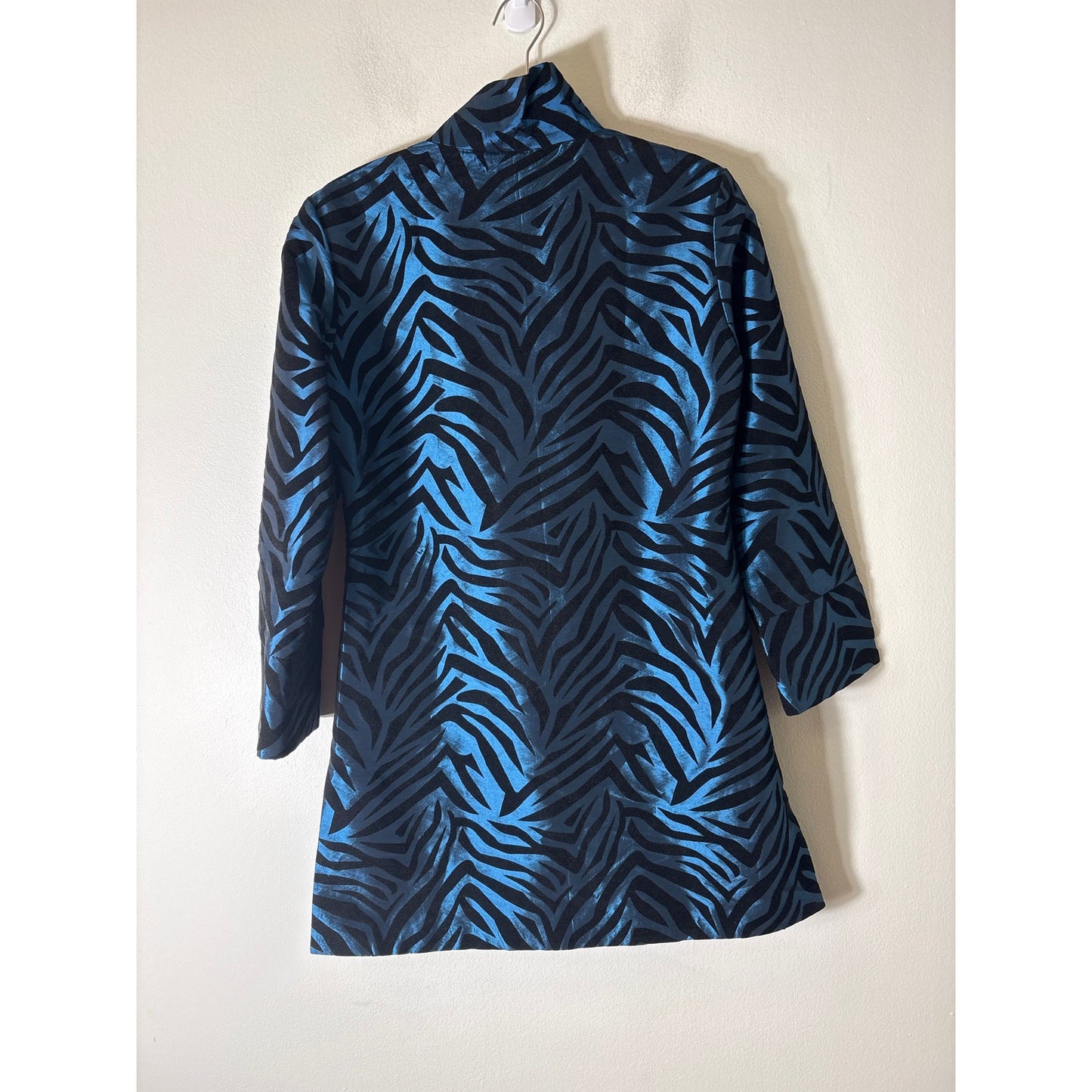 Vintage Grace Chuang Long Sleeve Open Front Jacket Sz S